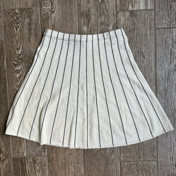 2/$18 SALE! Theory Skirt Womens Striped Mini White Size XS Tennis Old Money - Picture 8 of 8